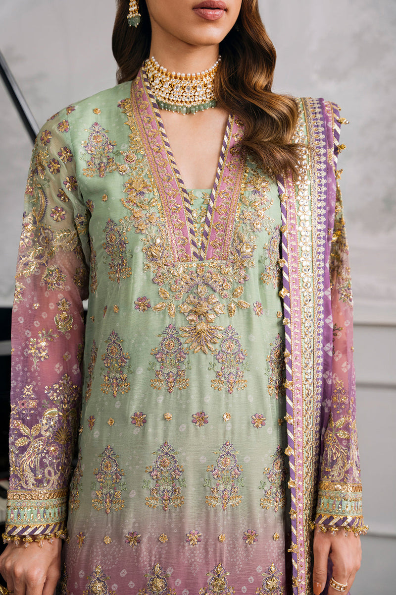 EMBROIDERED CHIFFON