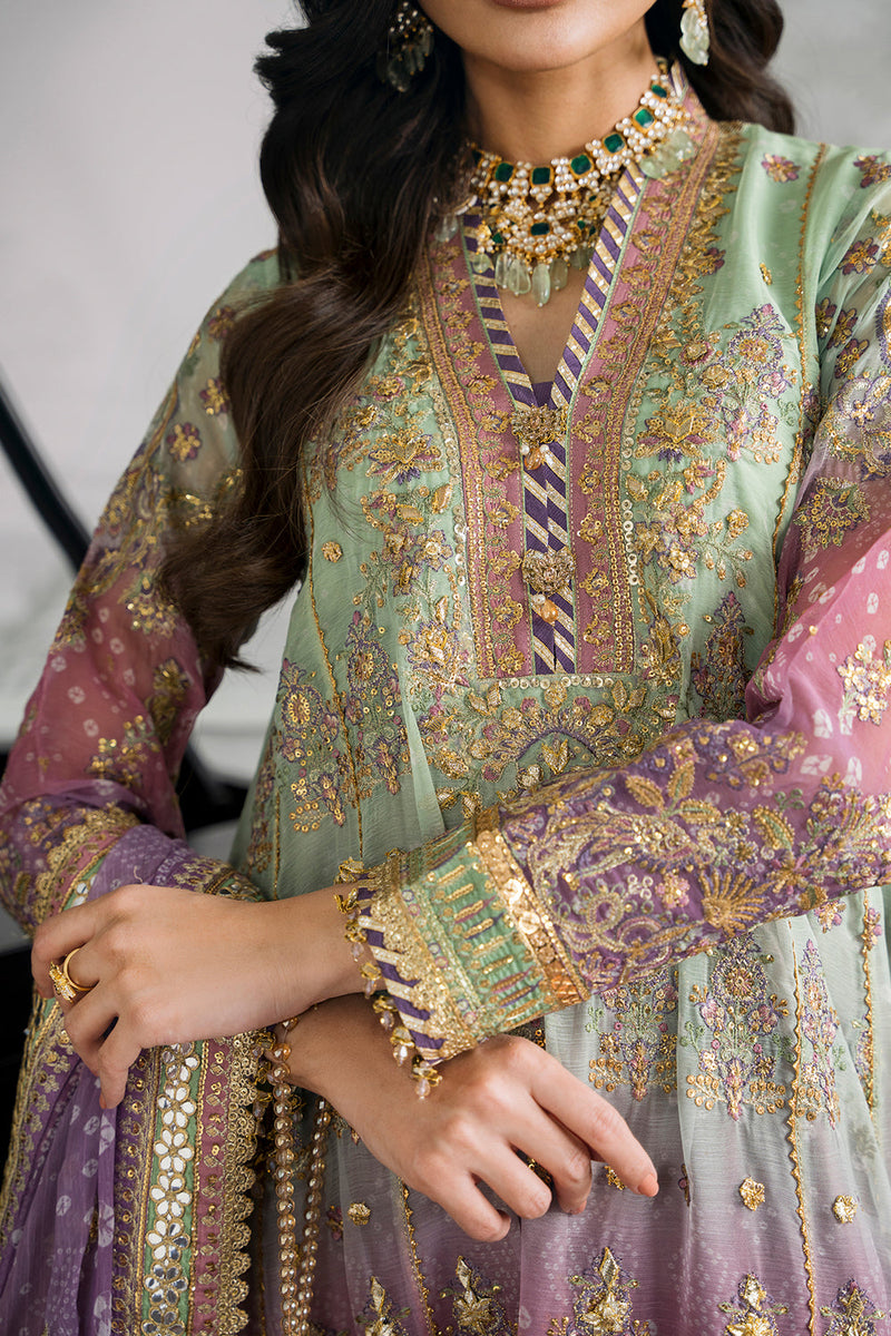 EMBROIDERED CHIFFON