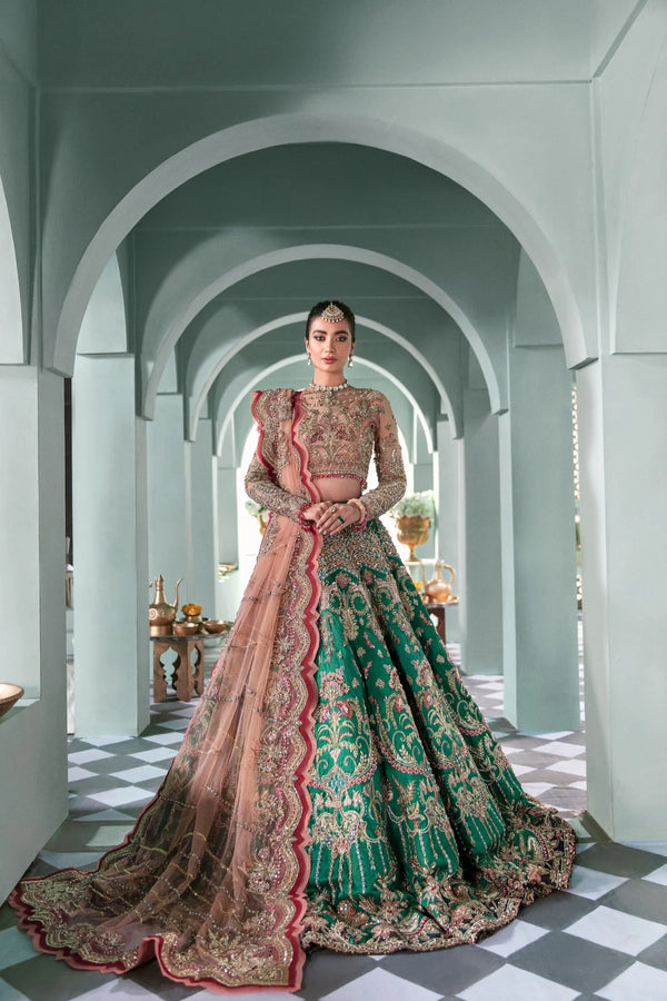 DEMI COUTURE FAIROZ RAW SILK MAXI - 09705-Unstitched
