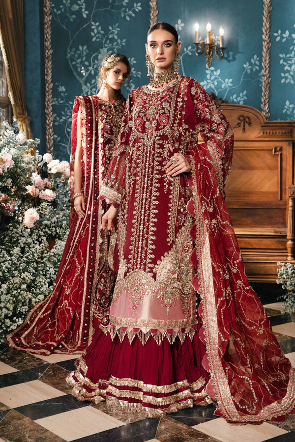 3 Piece Embroidered Suit-Unstitched