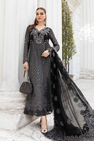 Embroidered Chiffon Suit | MPC-24-101-Unstitched