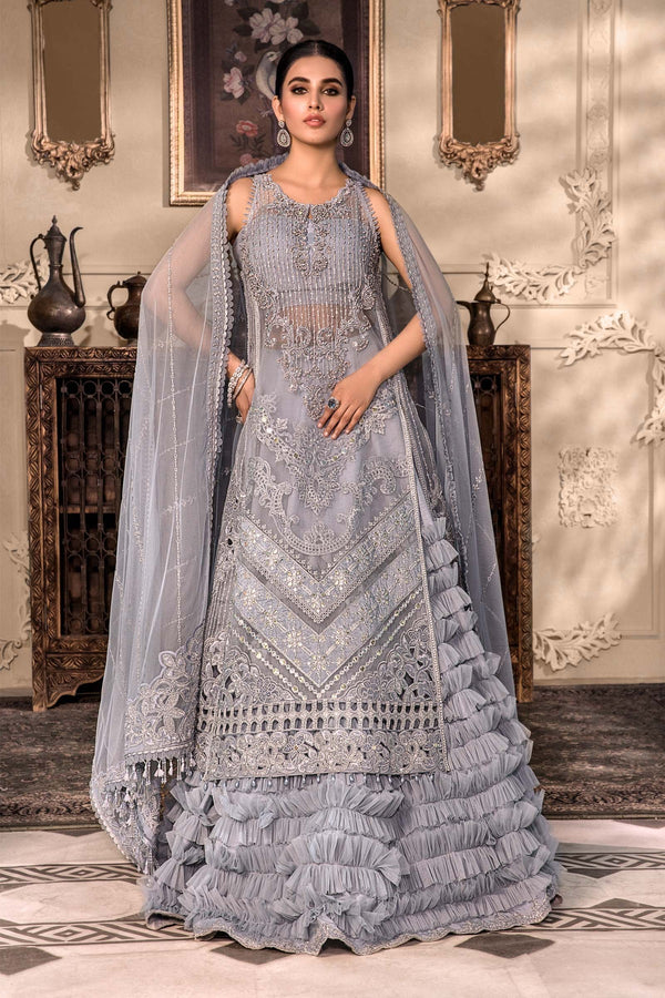 EMBROIDERED - Ice Blue BD-2603-Unstitched