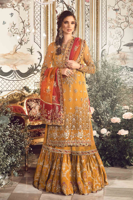 EMBROIDERED | Mustard BD-2707