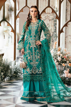 3 Piece Unstitched Embroidered Suit