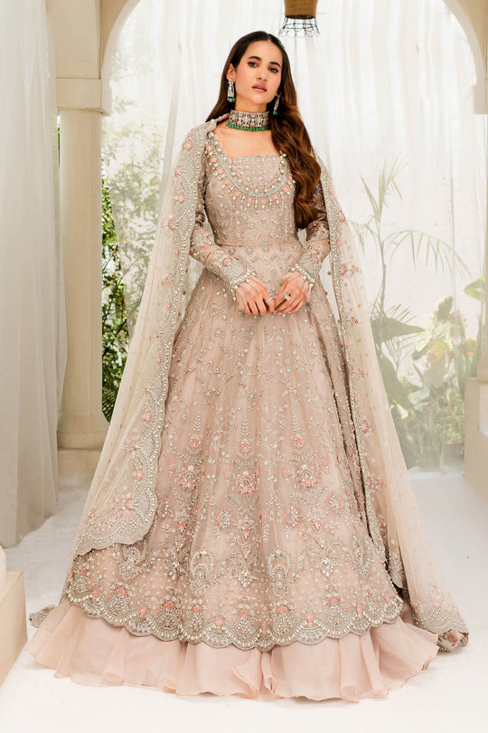 Maria B. Couture Pale Pink MC-903-Unstitched